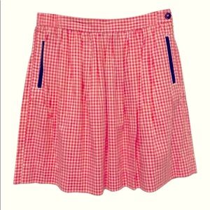 Brooks Brothers Fleece Pleated Skirt